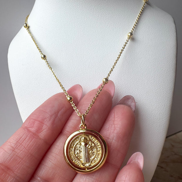 Cadena San Benito Abad Gold