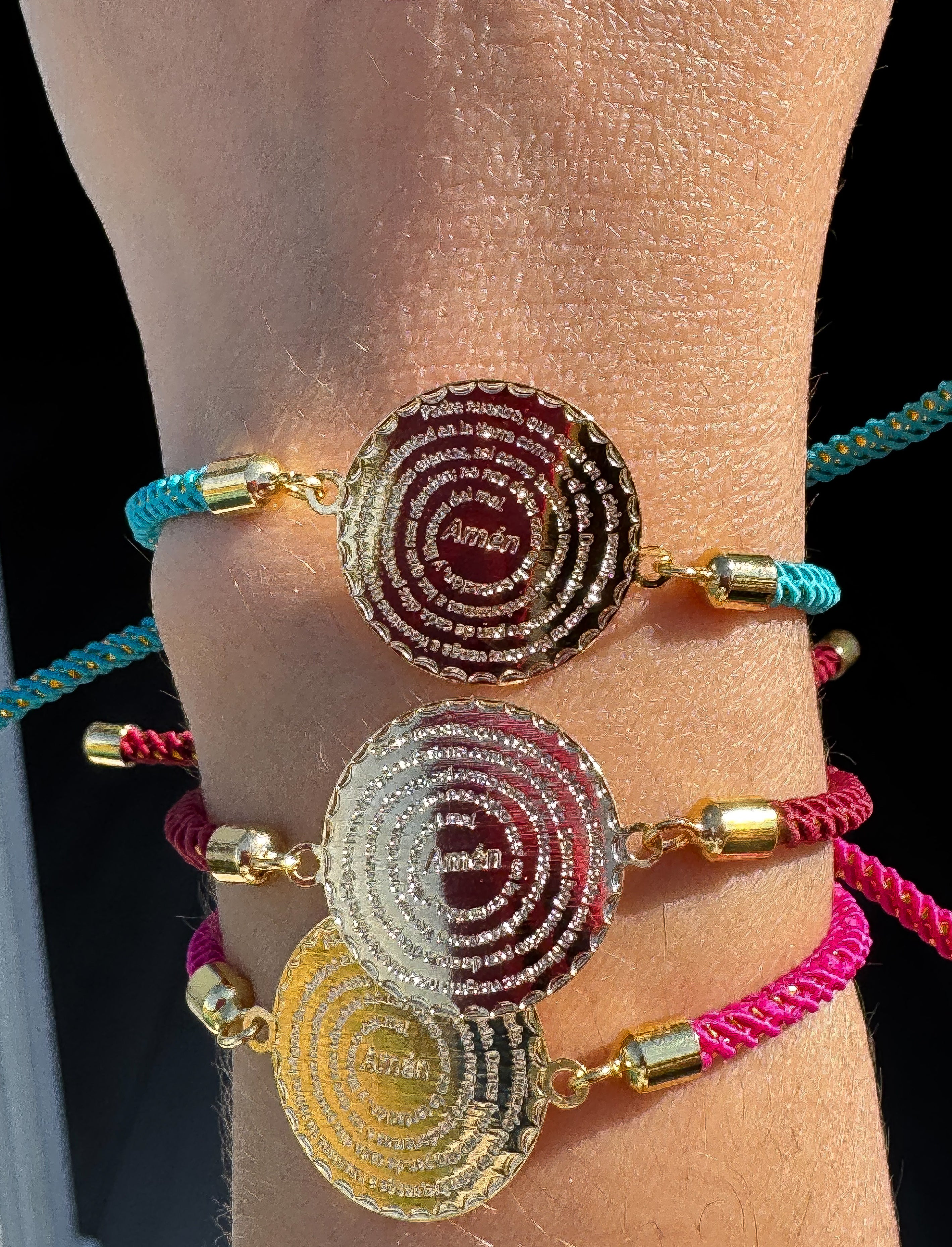 Our Father Adjustable Bracelets