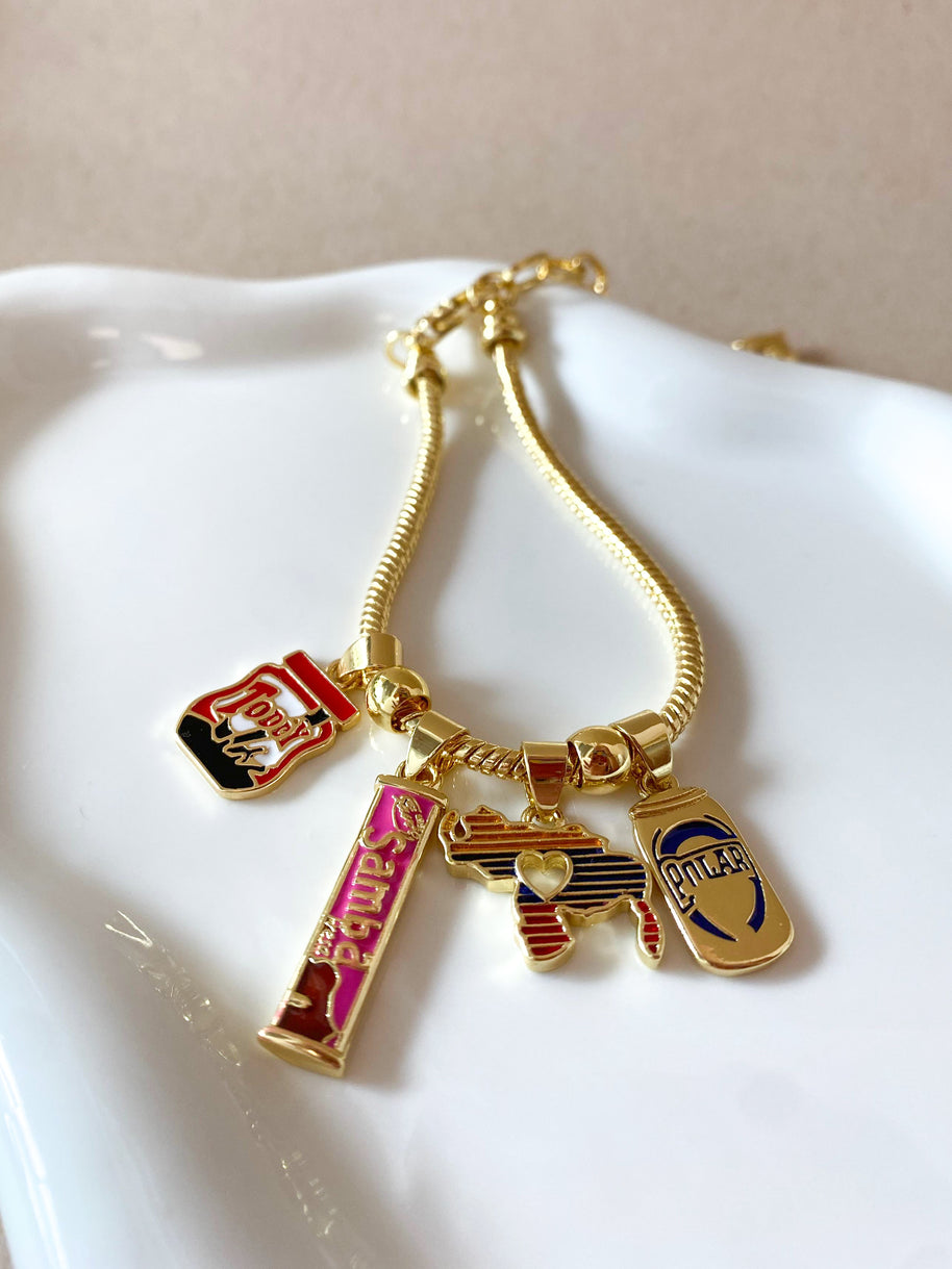 Venezuelan Candy Charms Bracelet