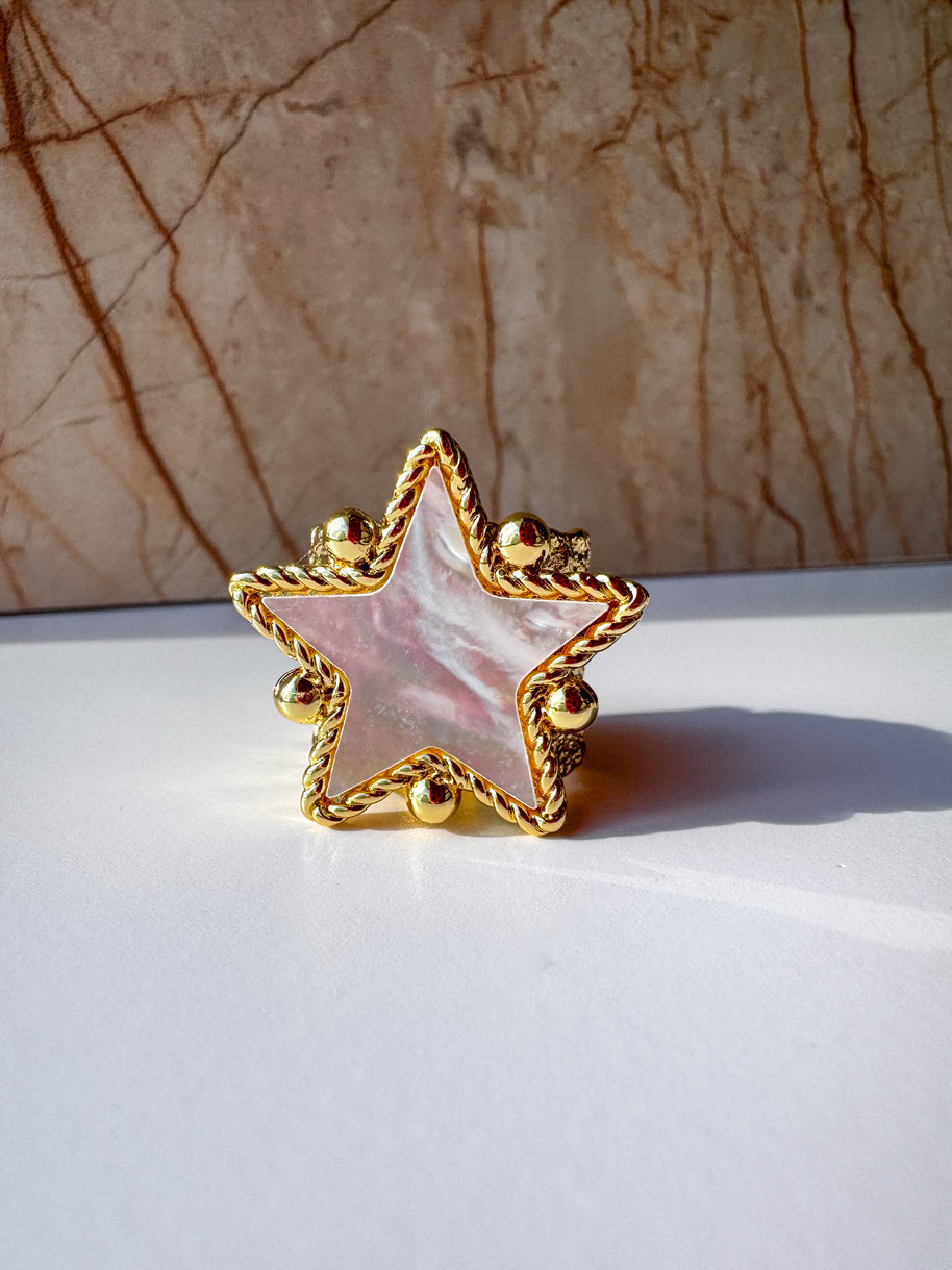 Anillo Estrella Nacar