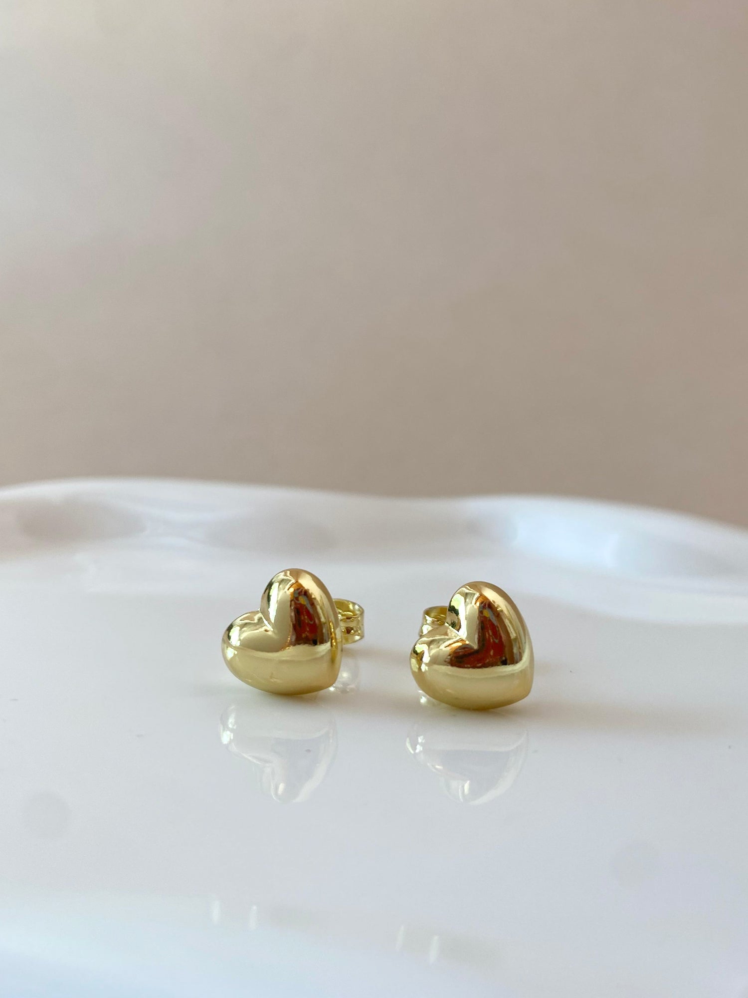 Little Bubble Heart Shape Earrings