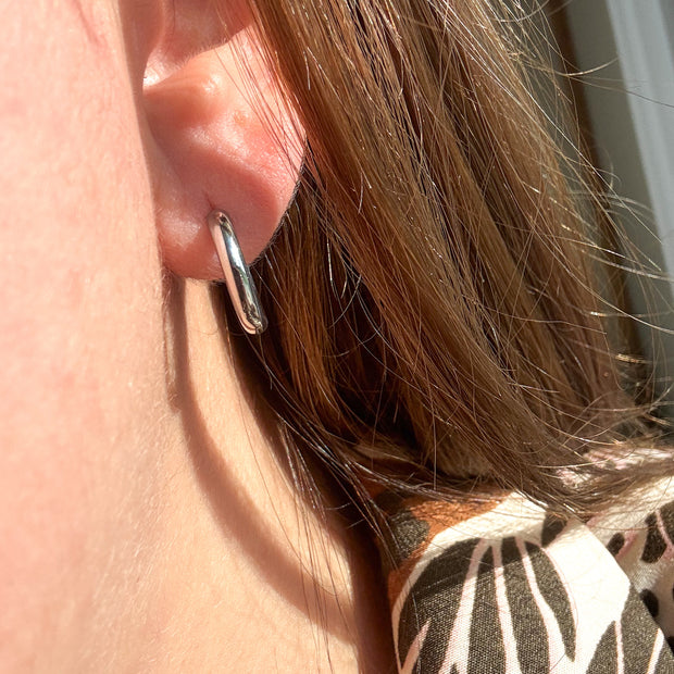 Argollas Classic Silver