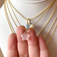 Stars Colorful Gems 💎 Adjustable Necklaces