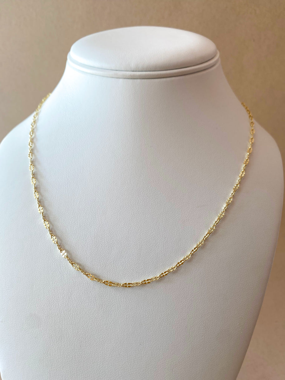 Little Links Style Plain Golden Chain