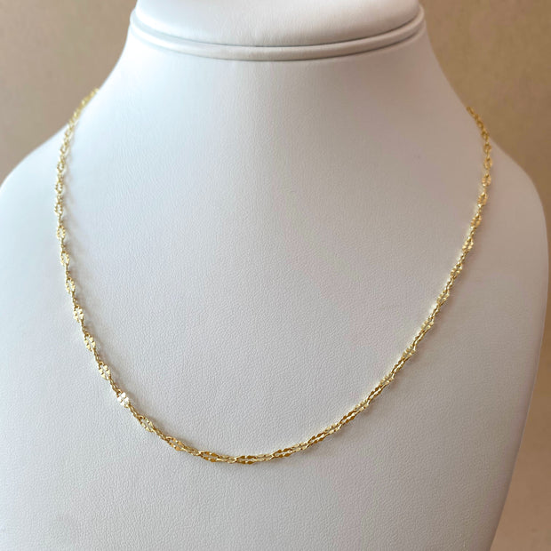 Little Links Style Plain Golden Chain