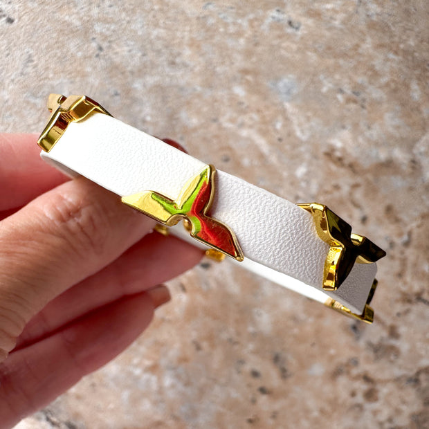 Star-Shape Leather Bracelet