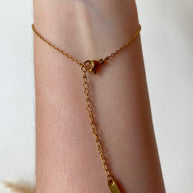 Zircon Drop Style Ring - Bracelet