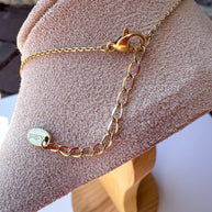 Mini Heart Silhouette Pattern Necklace