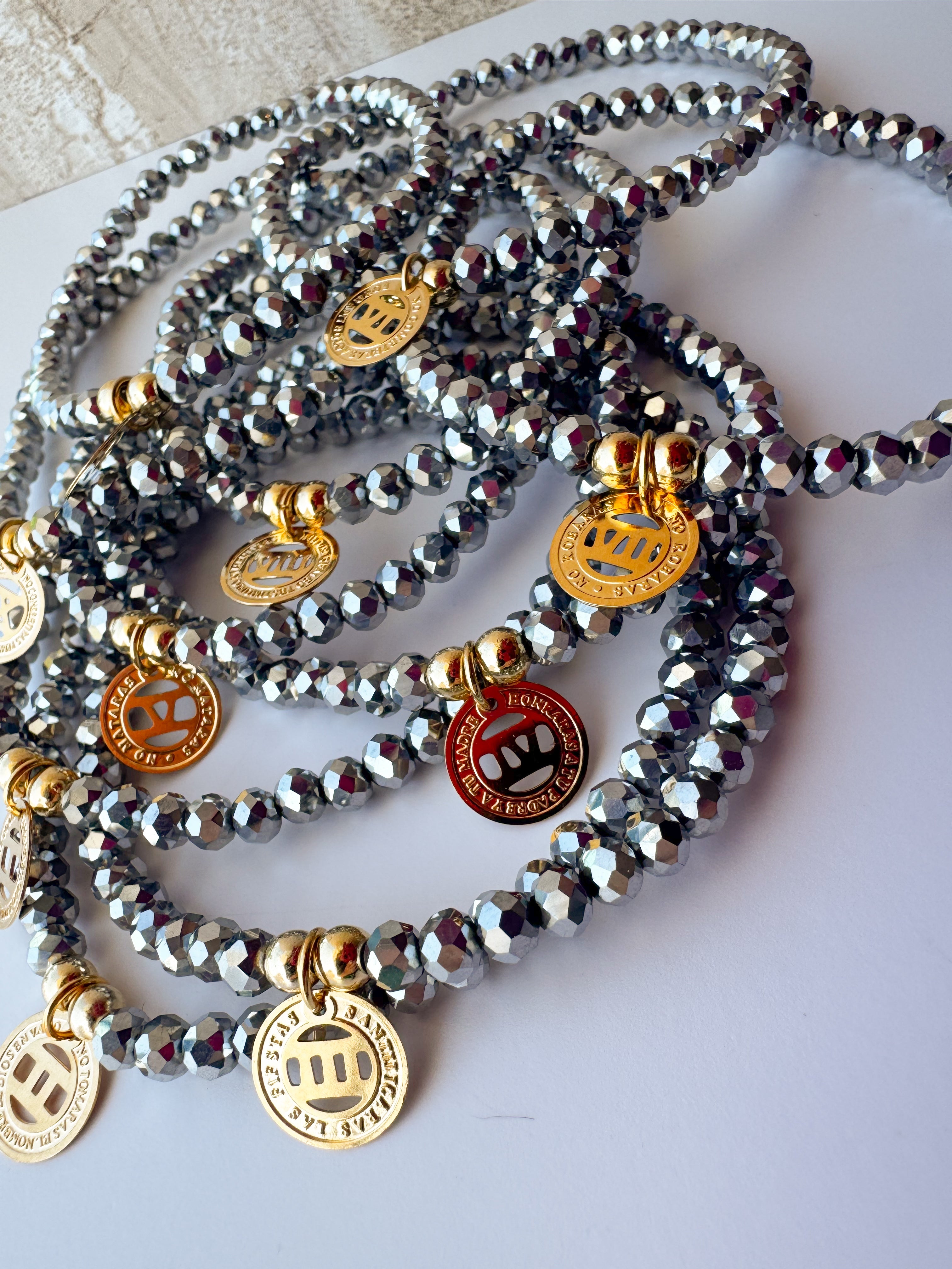 Set De Mandamientos Silver