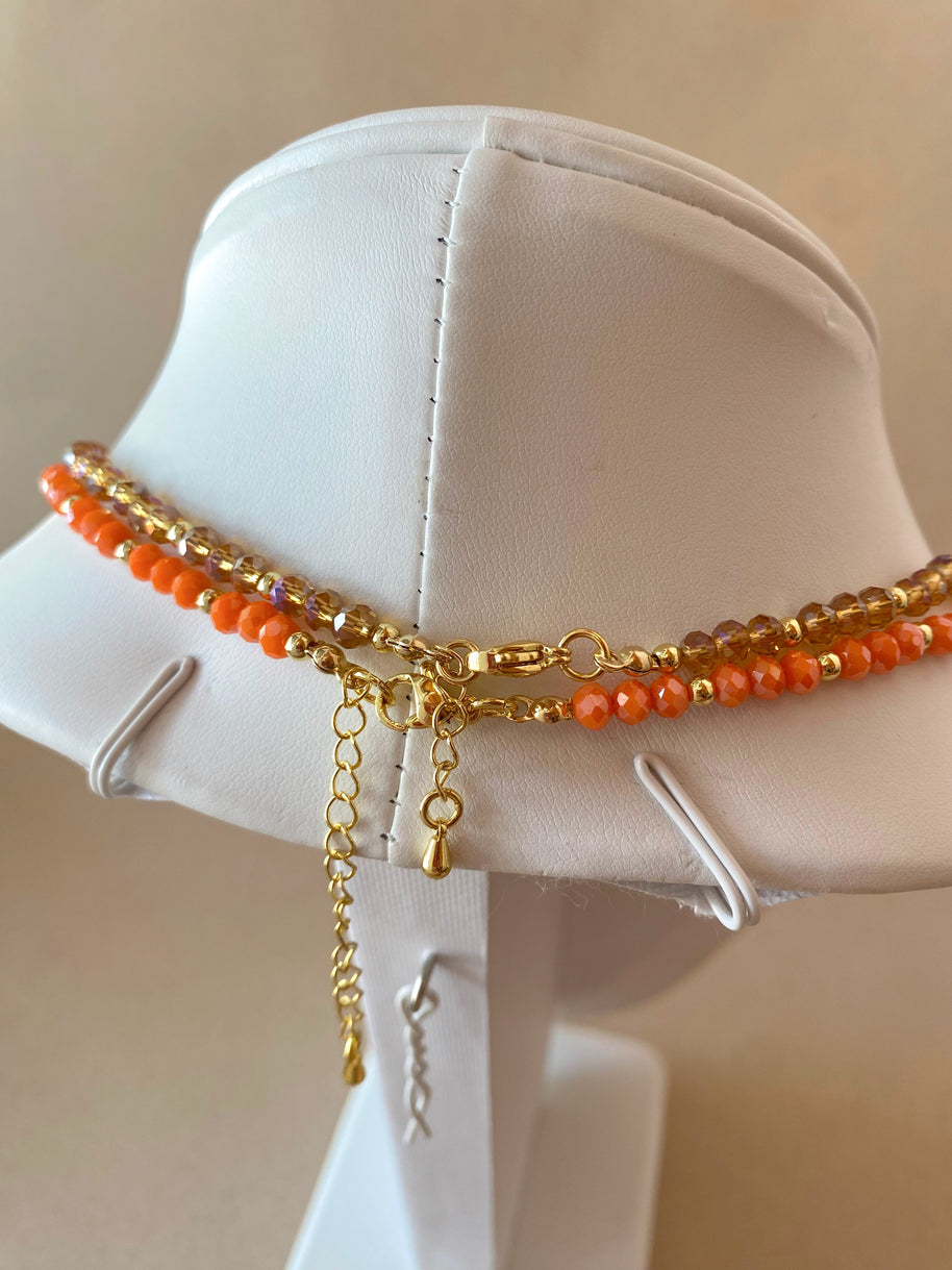 Colorful Crystals Style Necklaces