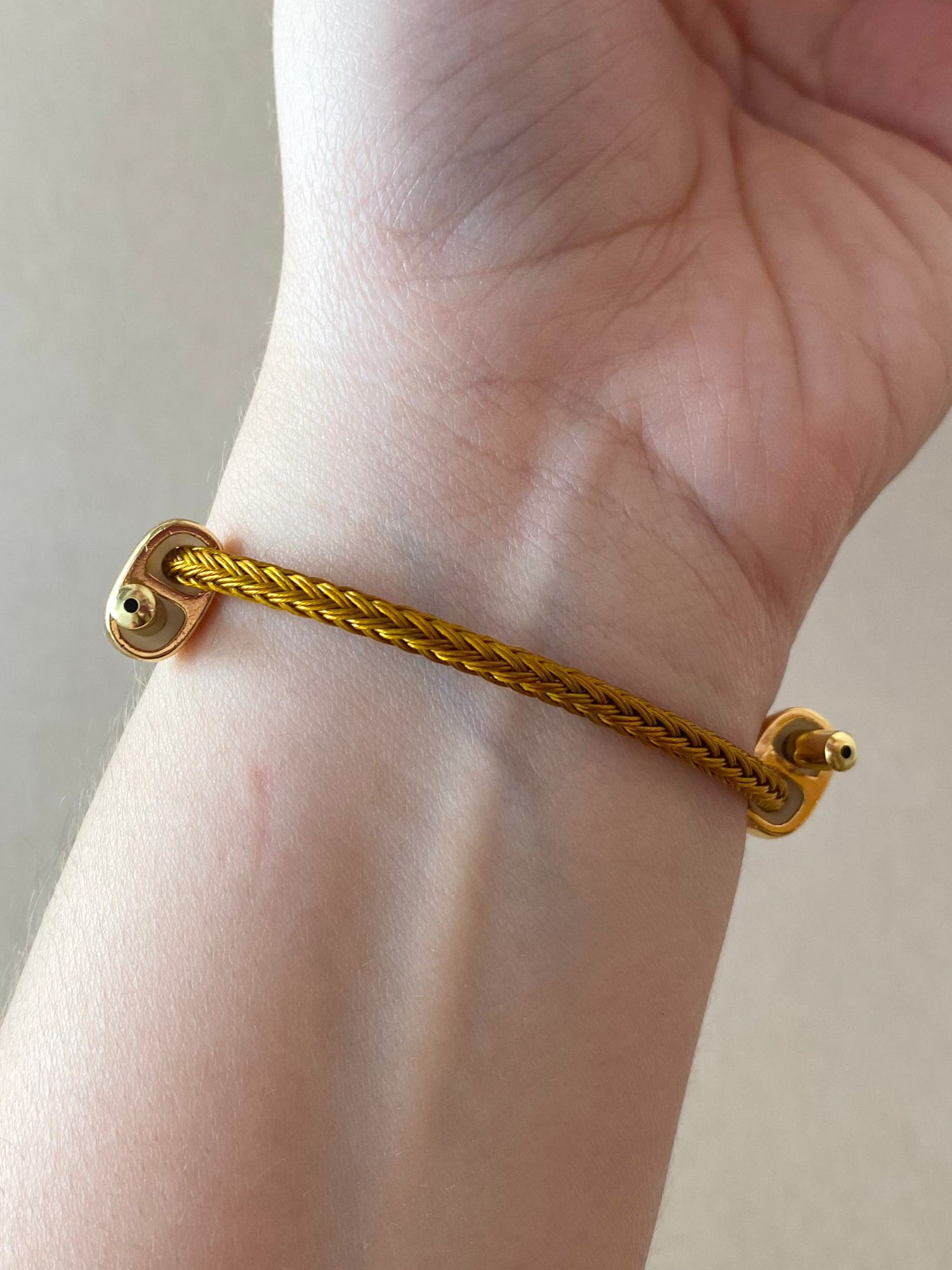 Mother of Pearl Heart Camel Adjustable Bracelet