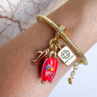 Bracelet Red Suitcase