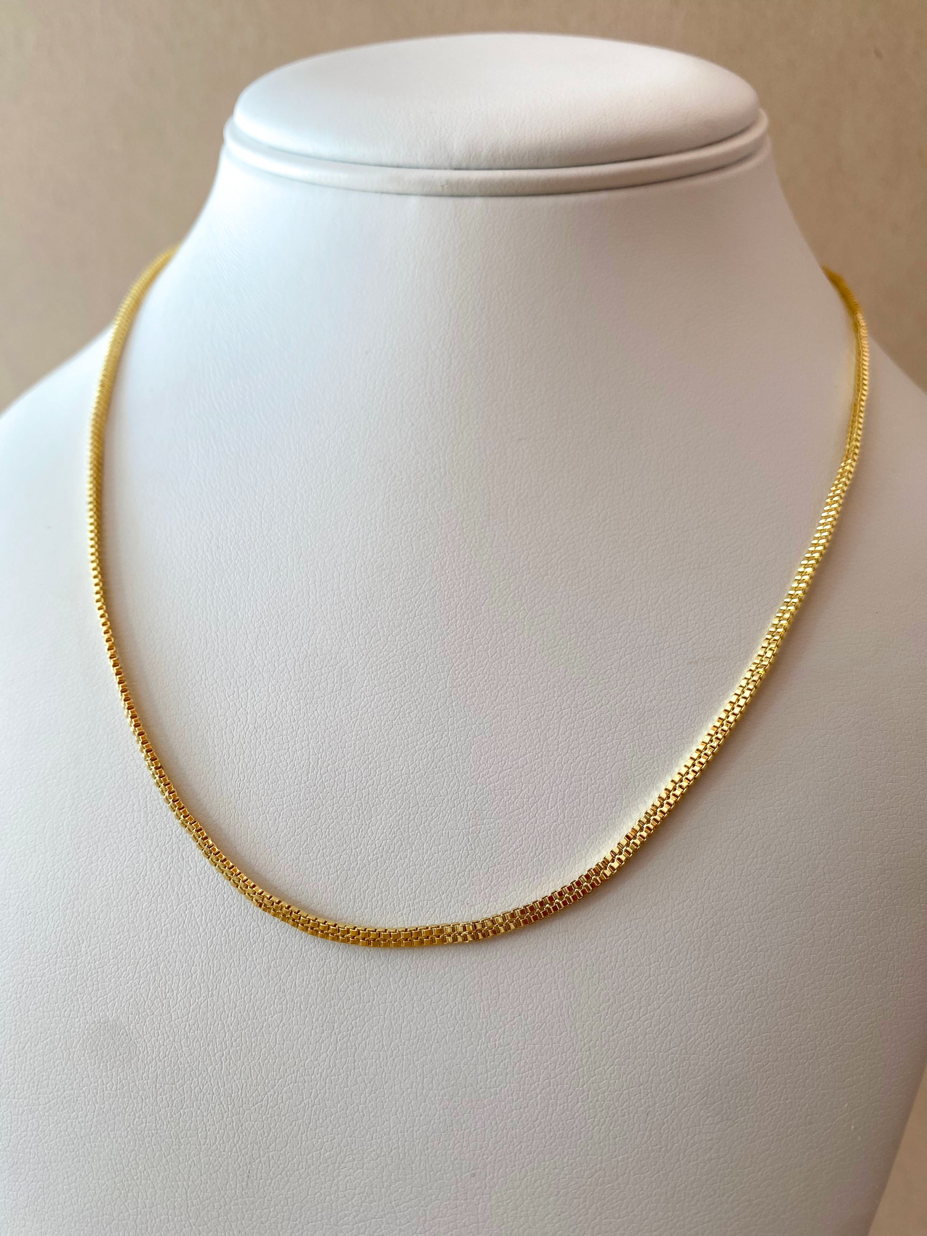 Thin Plain Golden Chain