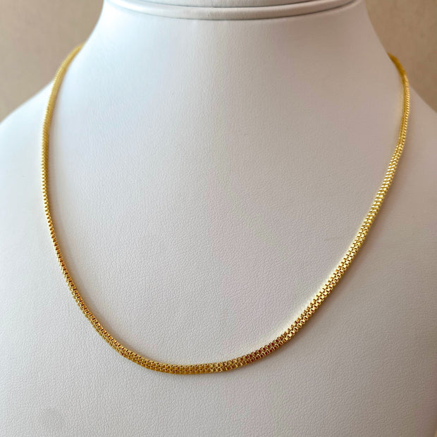 Thin Plain Golden Chain