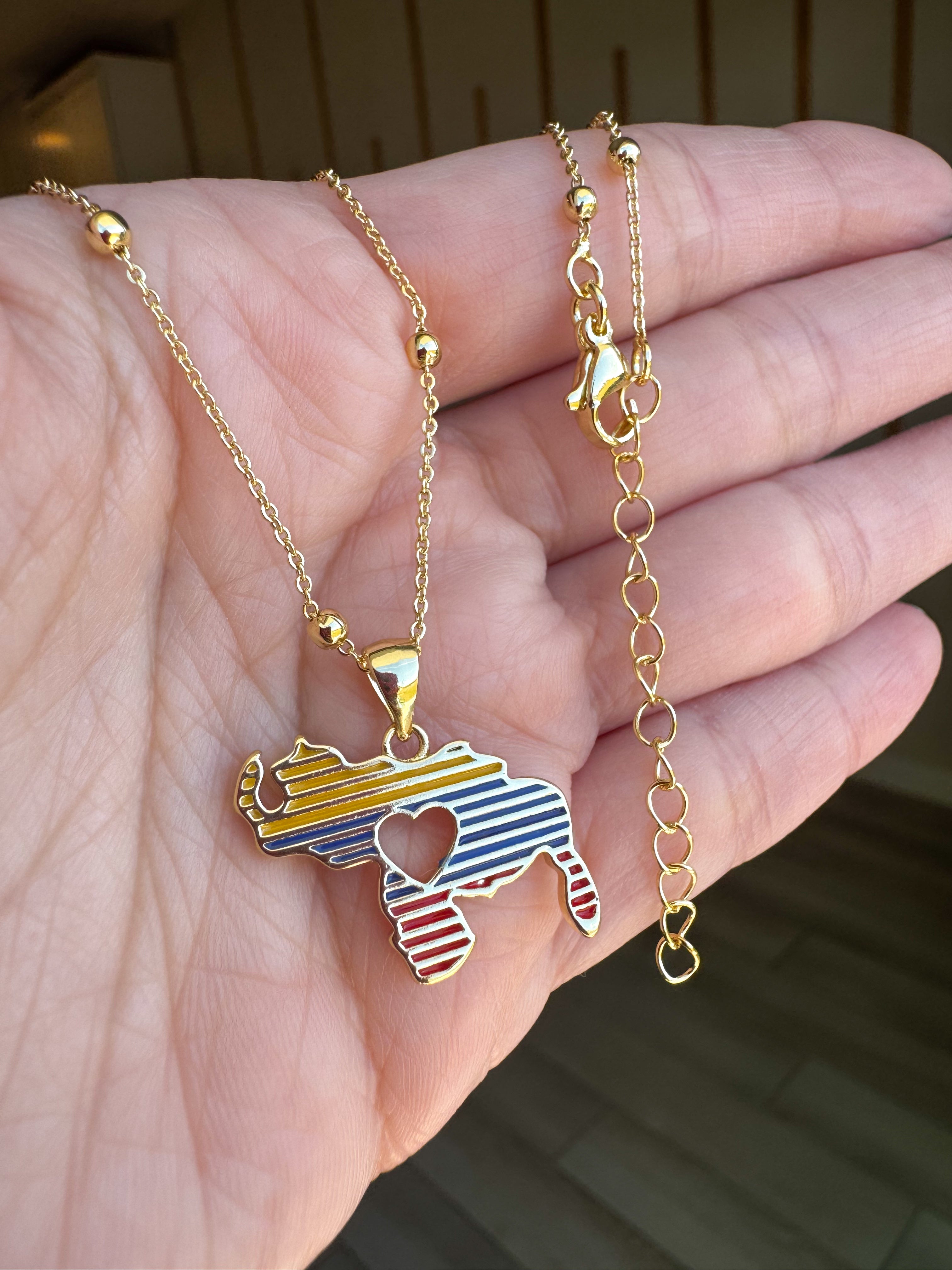 Venezuela Tricolor Necklace