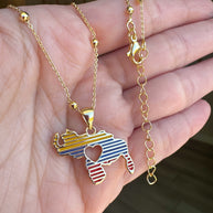 Venezuela Tricolor Necklace