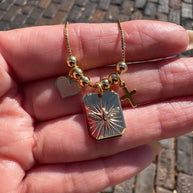 Holy Spirit Golden Necklace