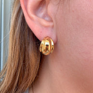 Aretes Acero Aros Caracol
