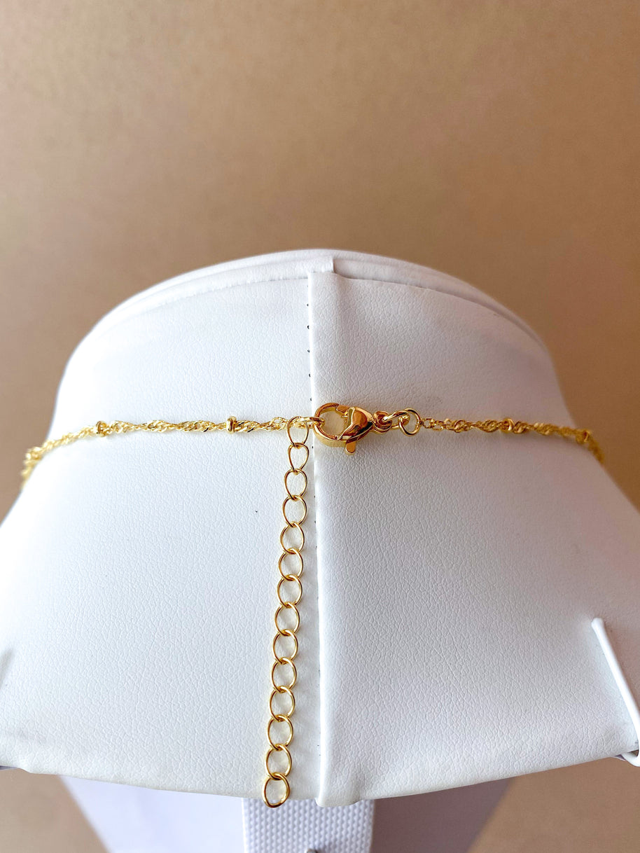 Golden Little Sun Necklace