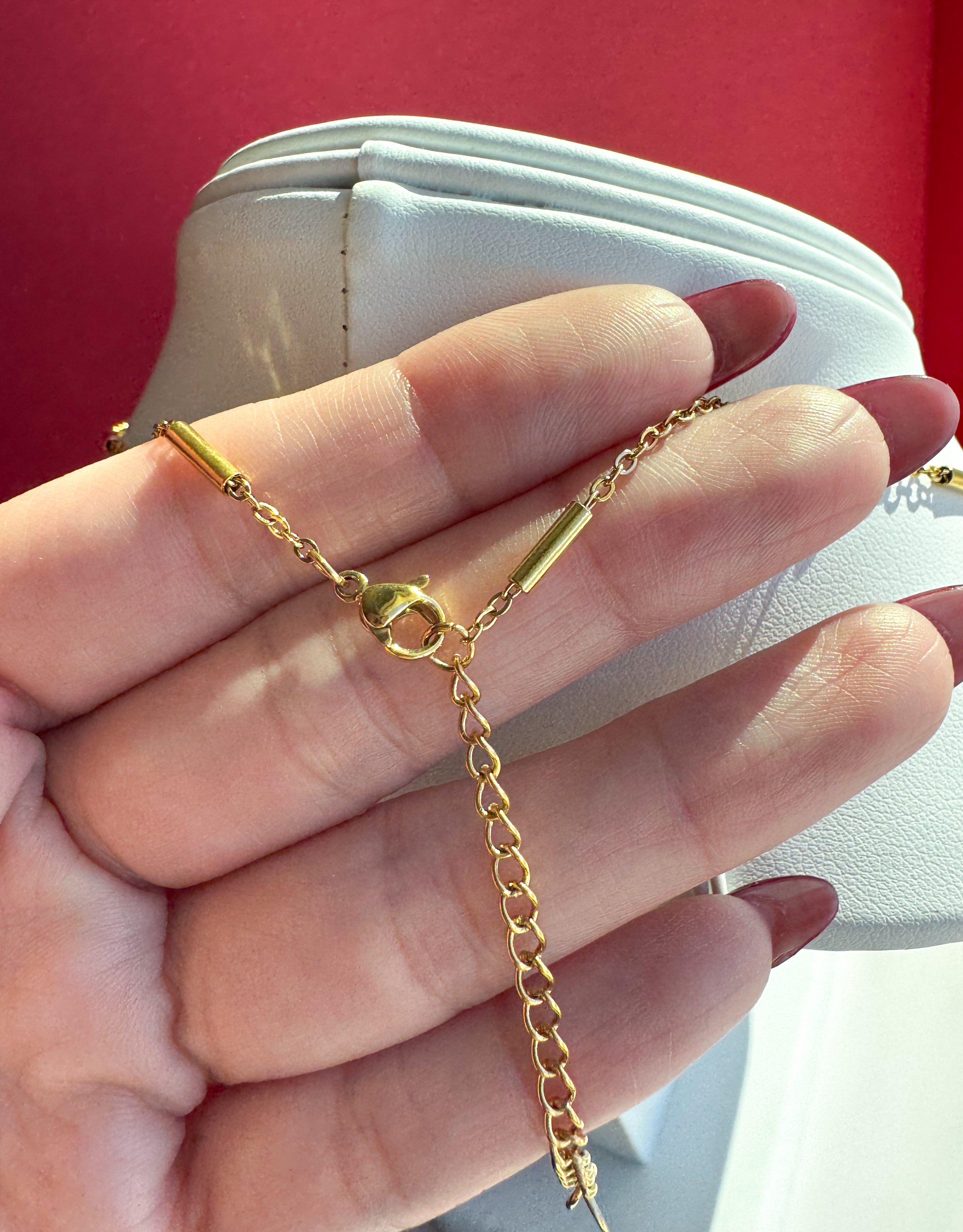 Cadena Plain Palitos Acero