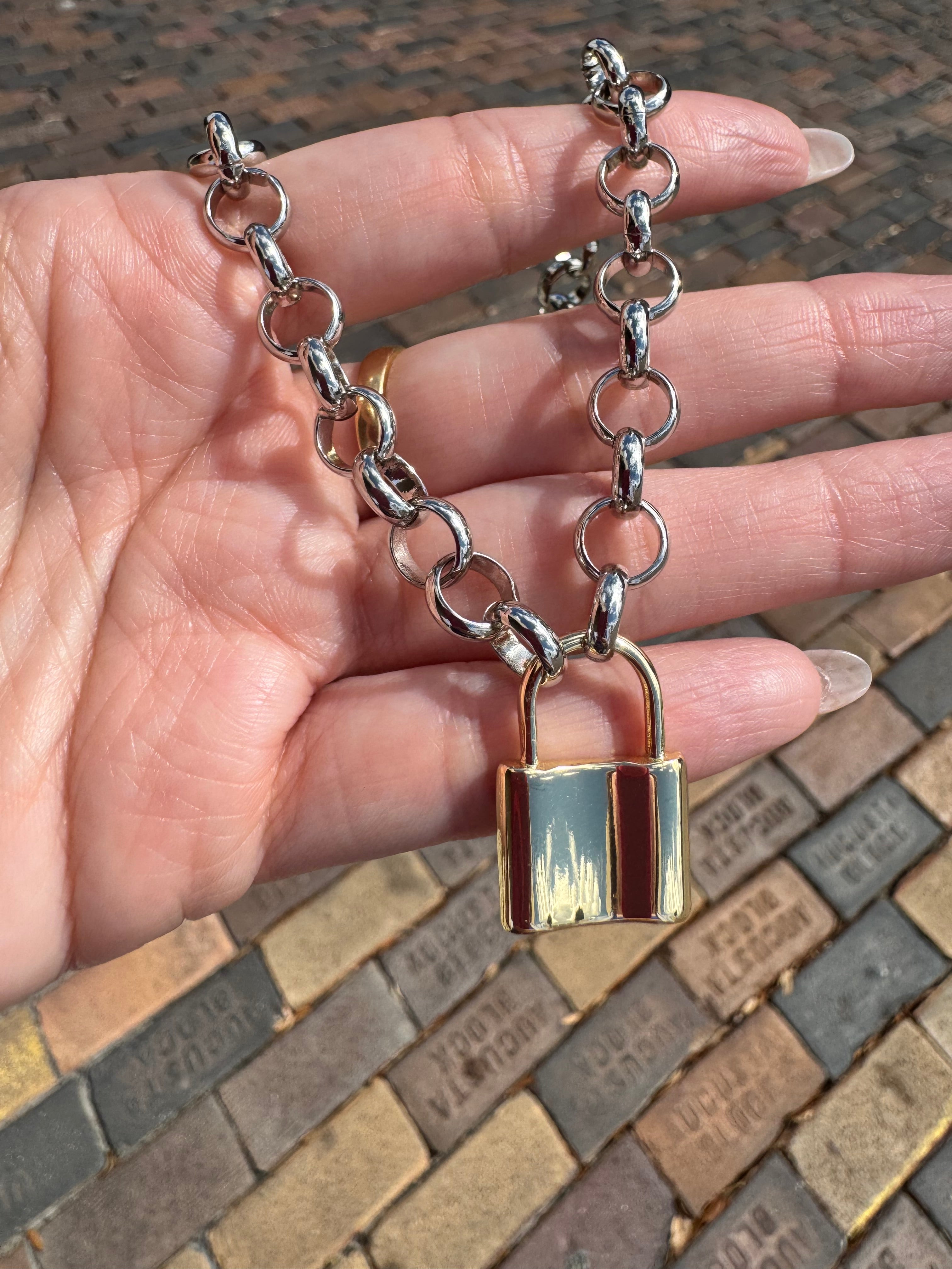 Big 2 Gold Links Necklaces