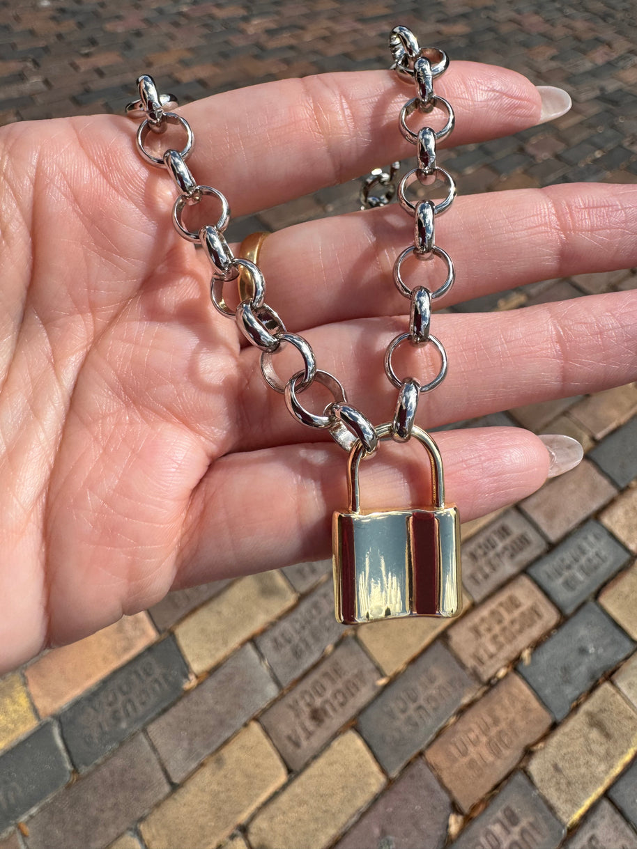 Big 2 Gold Links Necklaces