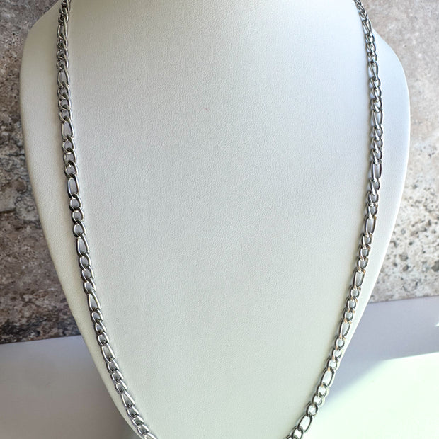 Silver Links Plain Steel Chain