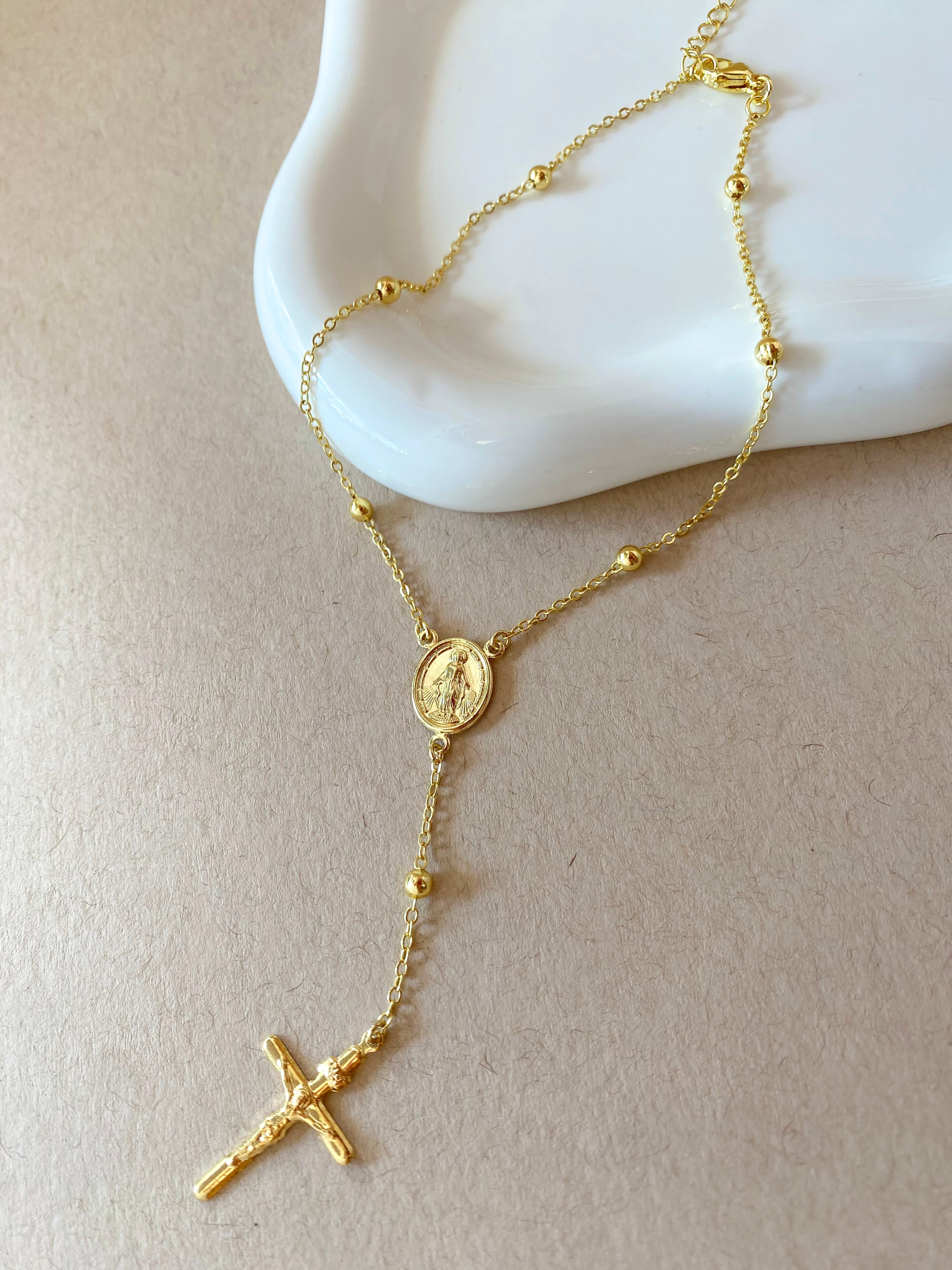 Car Style Rosary Miracle Virgin