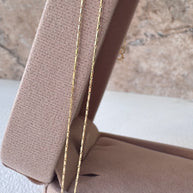 Mini Bar Link Chain 18K Solid Italian Gold Necklace