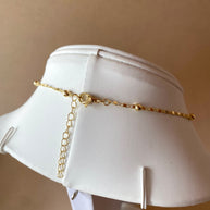 Guadalupe Virgin White Medal Necklace