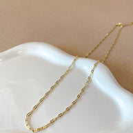 Little Links Style Plain Golden Chain