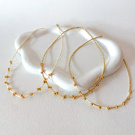 Golden Drop Styles Miyuki Choker Necklace