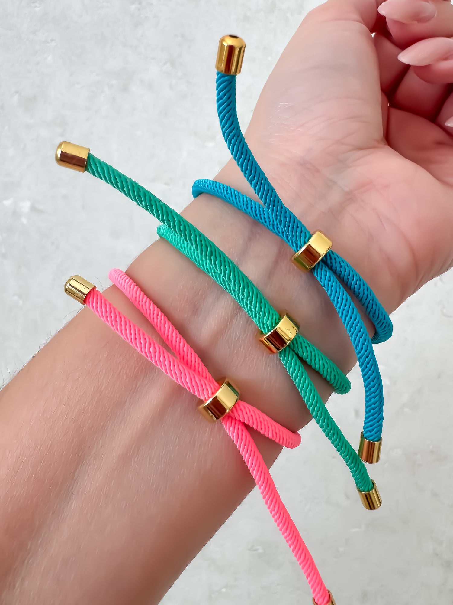 Heart Cross Colorful Bracelets