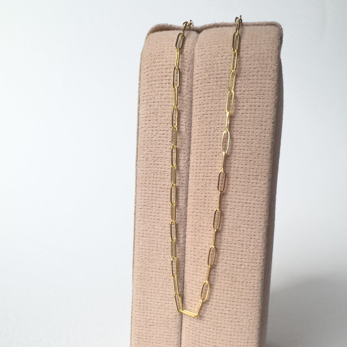 Paperclip 18K Gold Chain