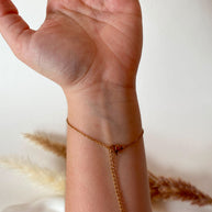 Zircon Drop Style Ring - Bracelet