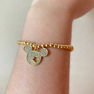 Mickey Shiny Star Elastic Bracelet