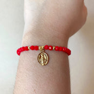 Miracle Red Crystal Adjustable Bracelet