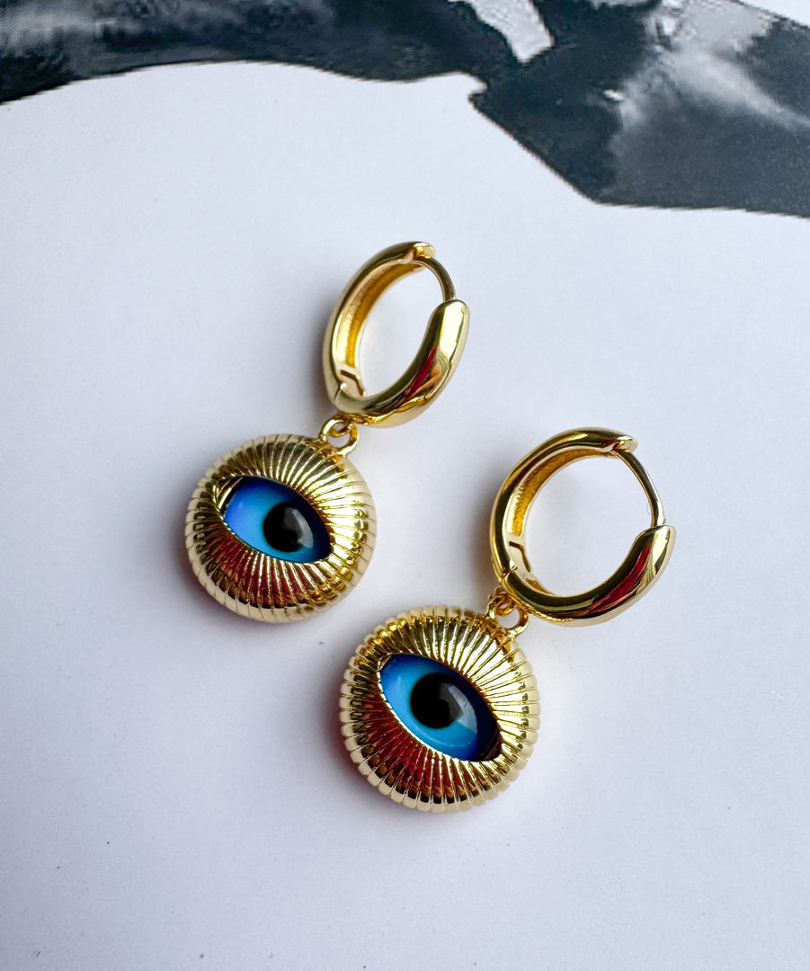 Hoop Evil Eyes