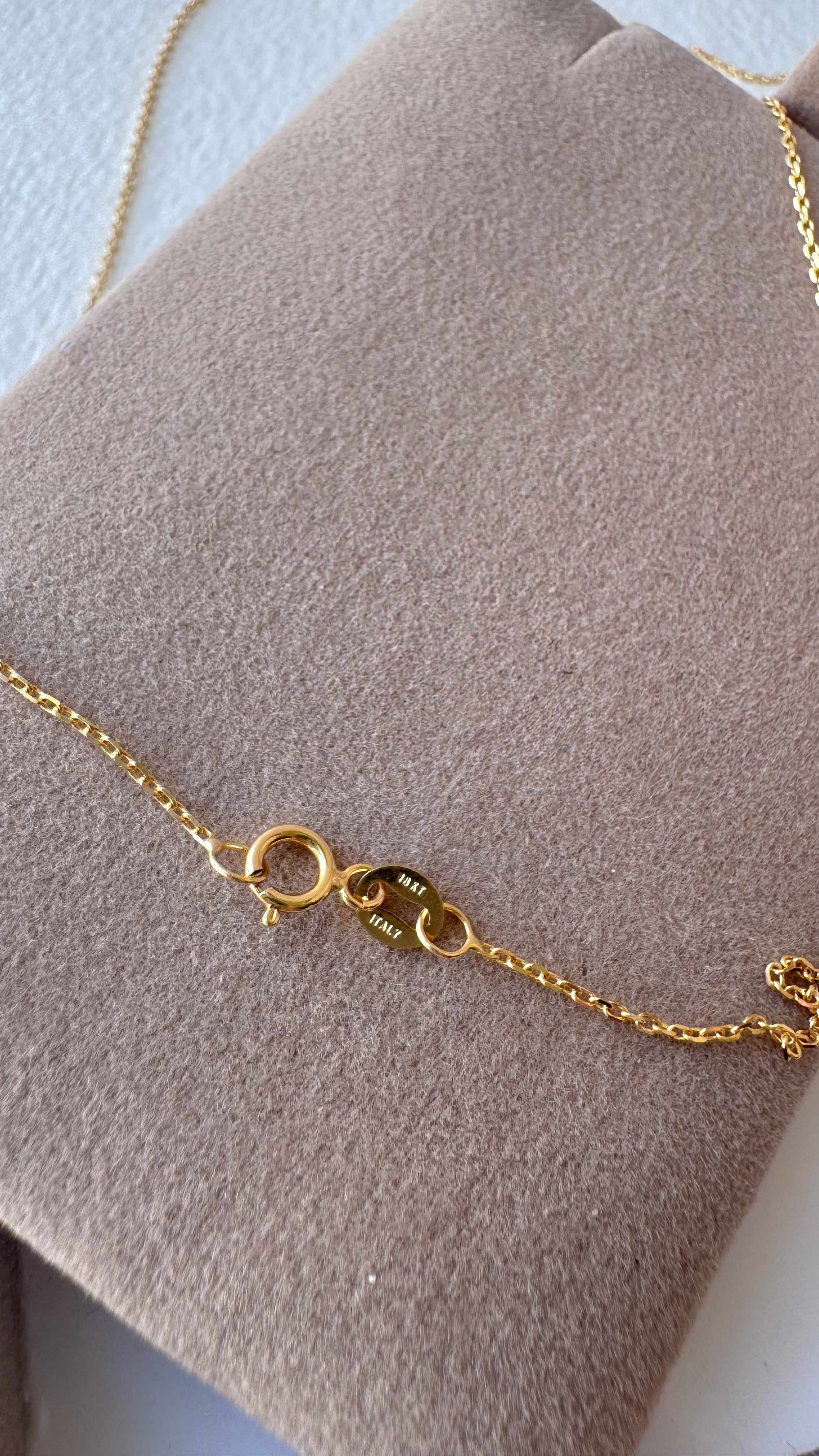 Dainty Chain 18k Solid Italian Gold Necklace