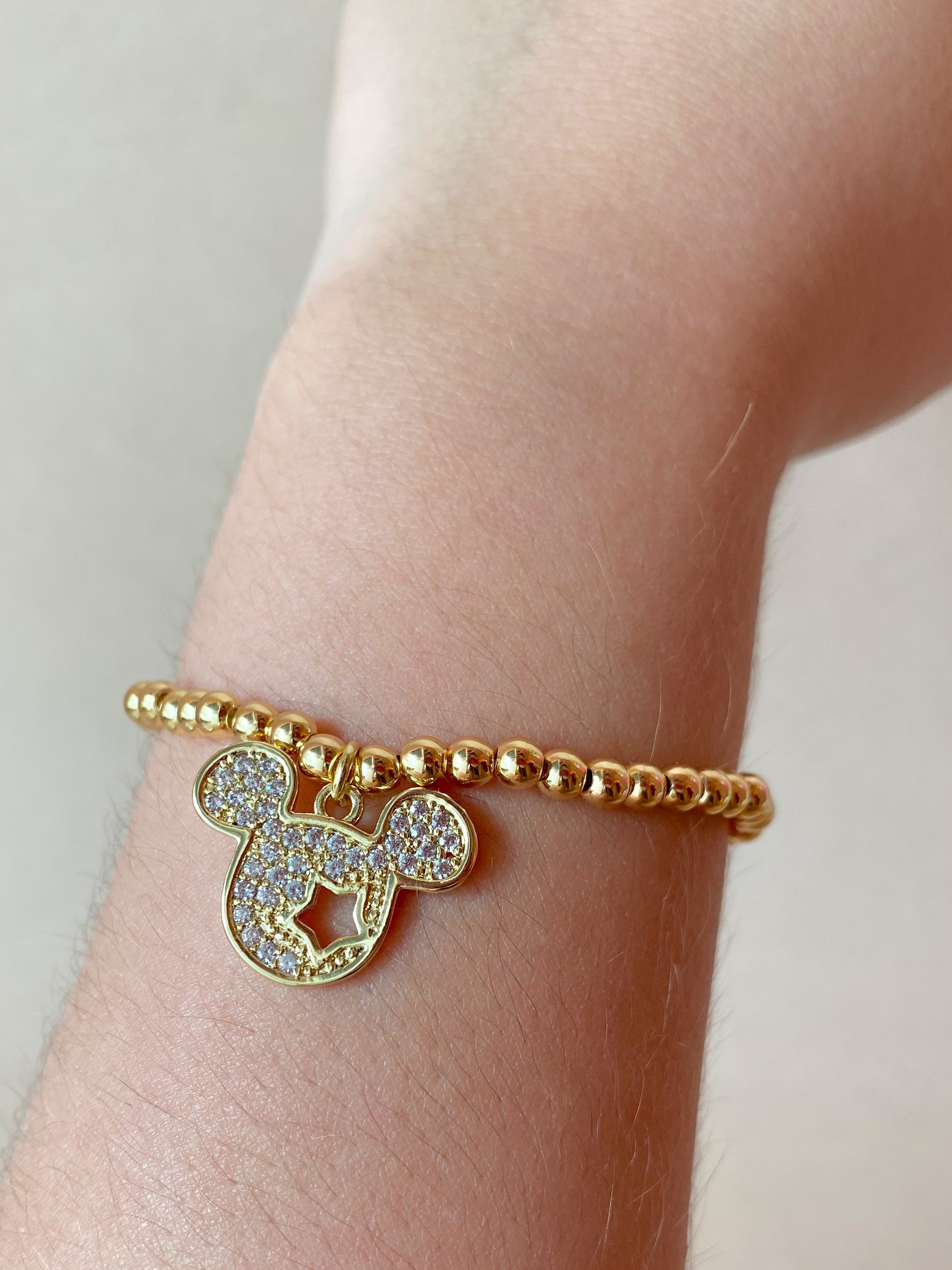 Mickey Shiny Star Elastic Bracelet