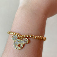 Mickey Shiny Star Elastic Bracelet