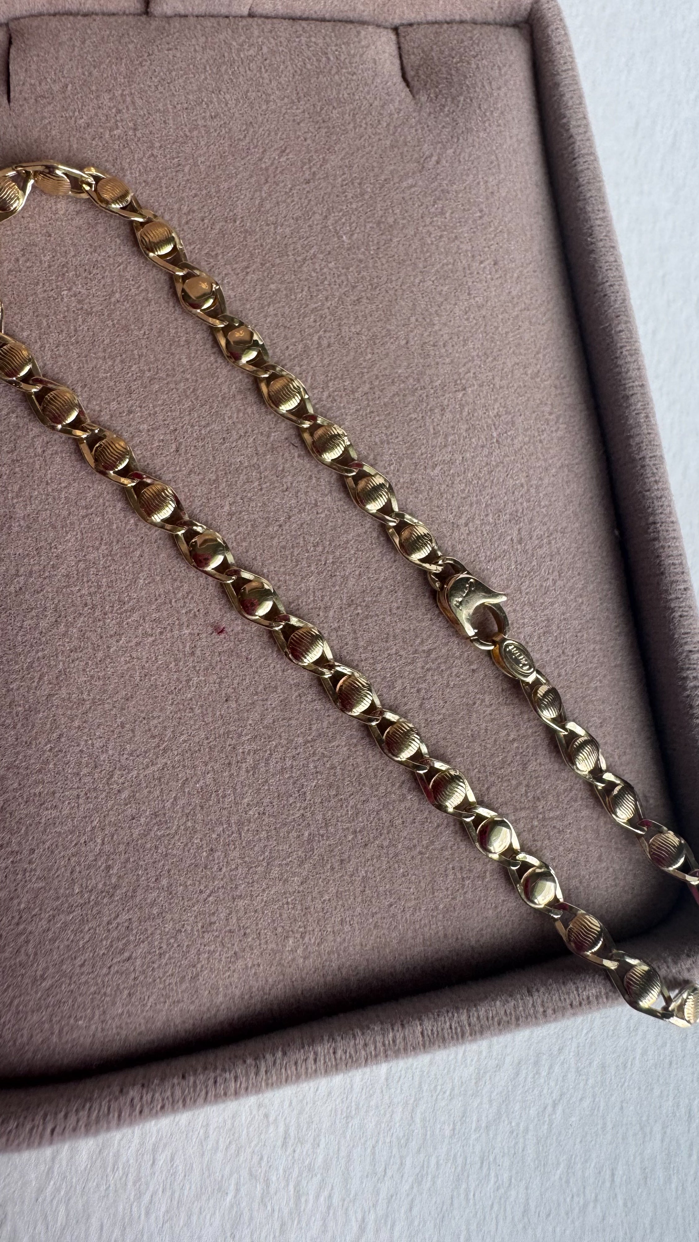 Puffed Mariner Links 18k Solid Gold (750) Men Bracelet