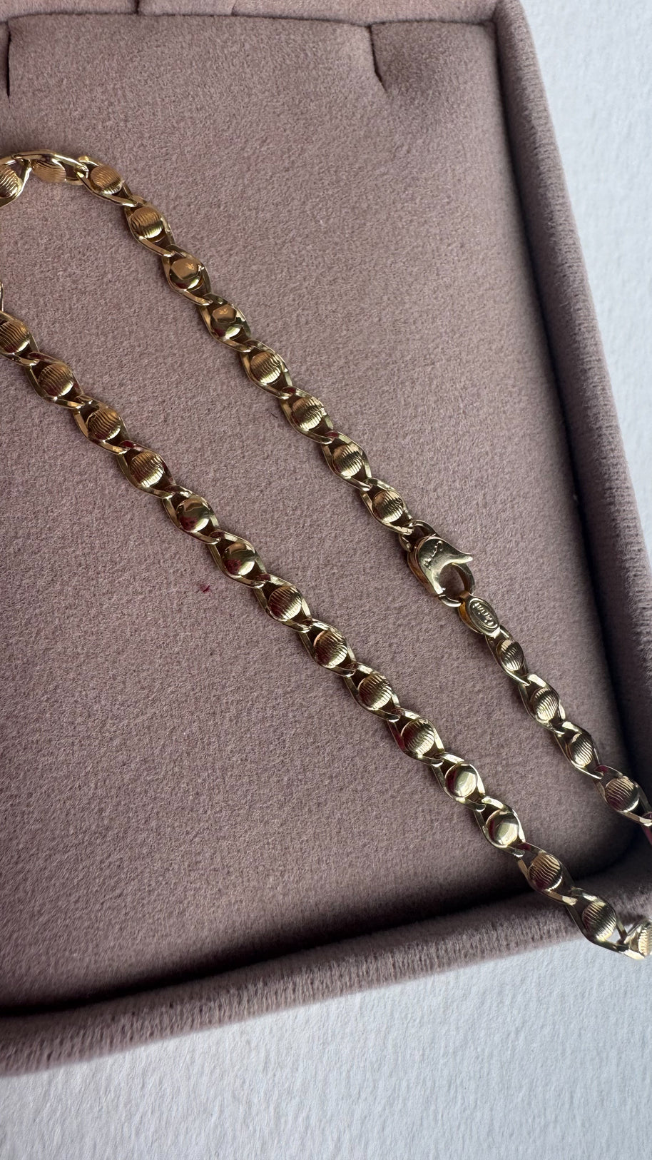 Puffed Mariner Links 18k Solid Gold (750) Men Bracelet