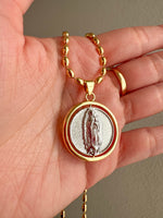 Load image into Gallery viewer, Cadena Guadalupe Silver &amp; Gold
