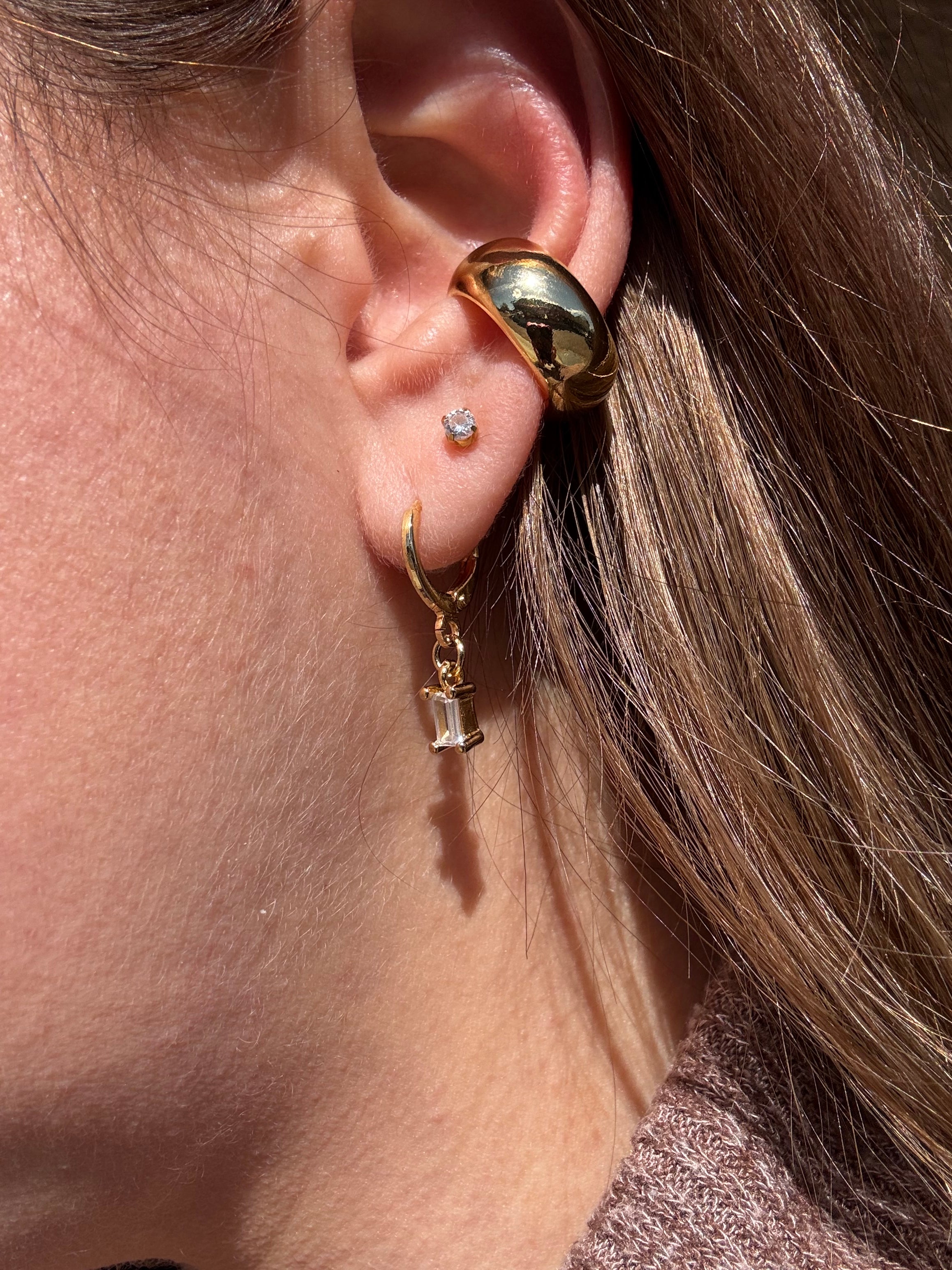 Big Golden Ear Cuff