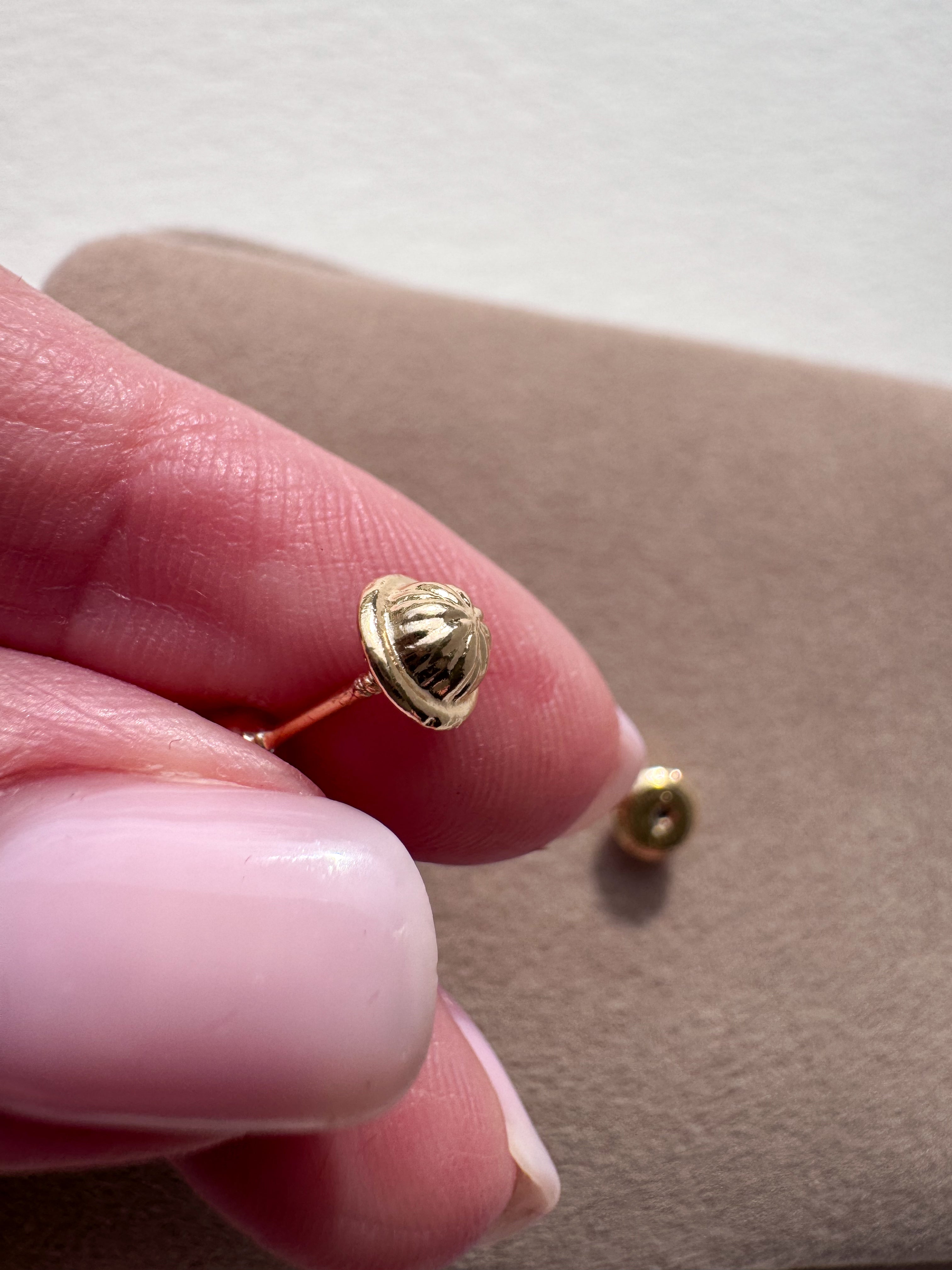Topitos diamantados 3mm mini 18K