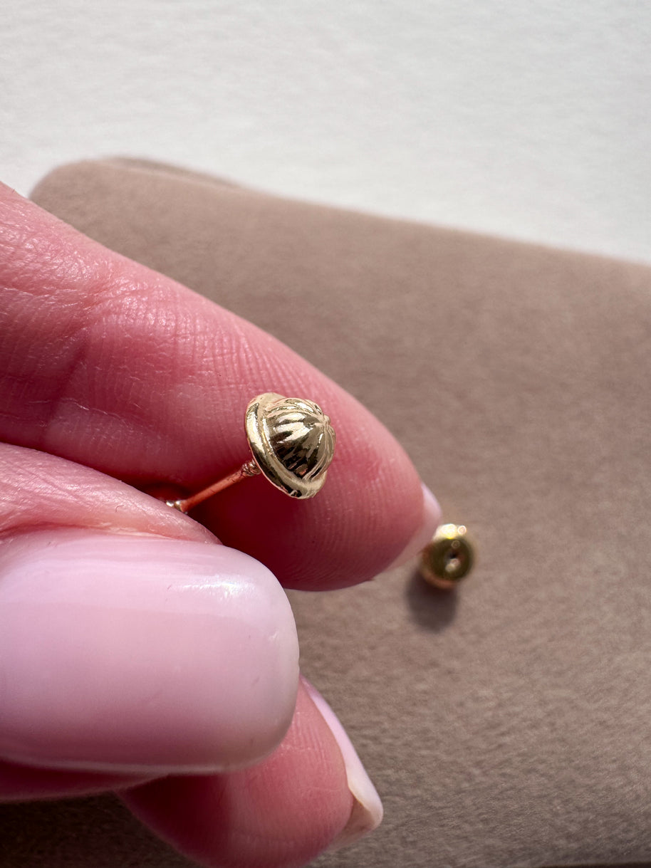 Topitos diamantados 3mm mini 18K