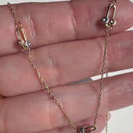 3 Gold Chain 14k Italian Solid Gold Necklace