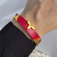 Star-Shape Leather Bracelet