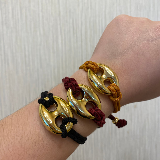 Big Coffee Grain Adjustable Bracelet